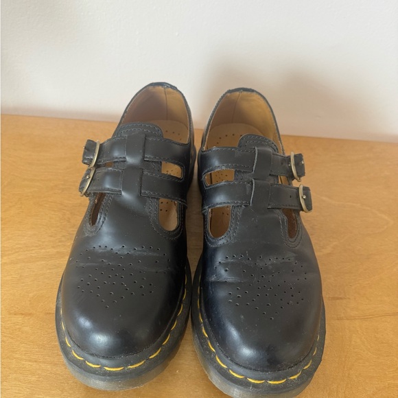 Dr. Martens Black Leather Mary Jane’s - Picture 3 of 7